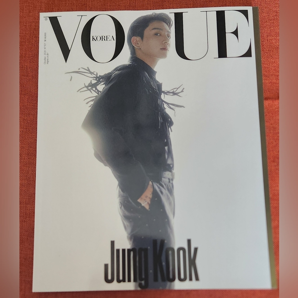 Limited Edition Vogue Korea with Jung Kook of BTS Magazine Cover Oct 2023